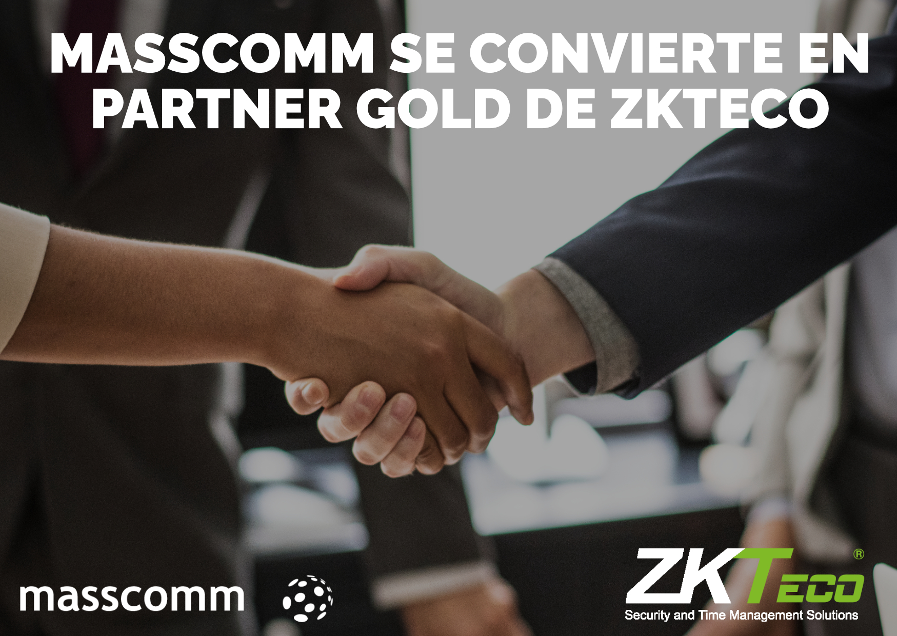 Masscomm se convierte en Gold Partner de ZKTeco