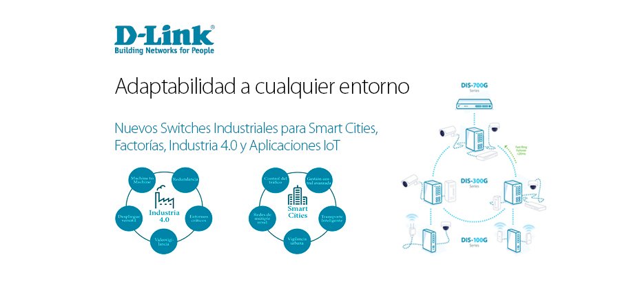 d-LINK, switches industriales