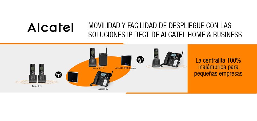 soluciones IP Dect Alcatel